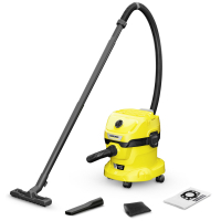 Construction vacuum cleaner Karcher rechargeable WD 2-18, 18V, 12l (without battery and ZP) (1.628-500.0)