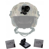 Екшн-камера AirOn ProCam 8 Tactical Helm Kit (4822356754510)