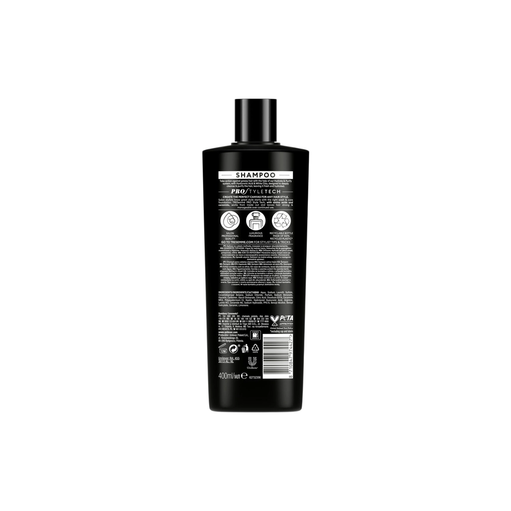 Шампунь Tresemme Hydrate & Purify Зволожувальний 400 мл (8710847974427)