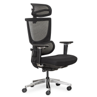 Офісне крісло Mealux S8 Air Fabric Black (HF-S8P F/B)