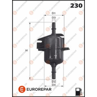 Fuel filter EUROREPAR 1643631380