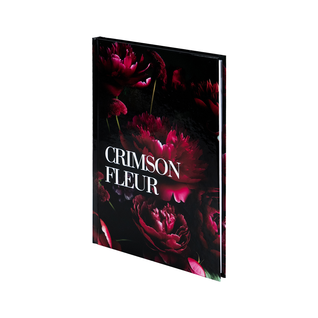 Книга записна Axent Crimson fleur А5, 96 аркушів, клітинка, тверда обкладинка (8459-4-A) Книга записна Axent Crimson fleur А5, 96 аркушів, клітинка, тверда обкладинка (8459-4-A)