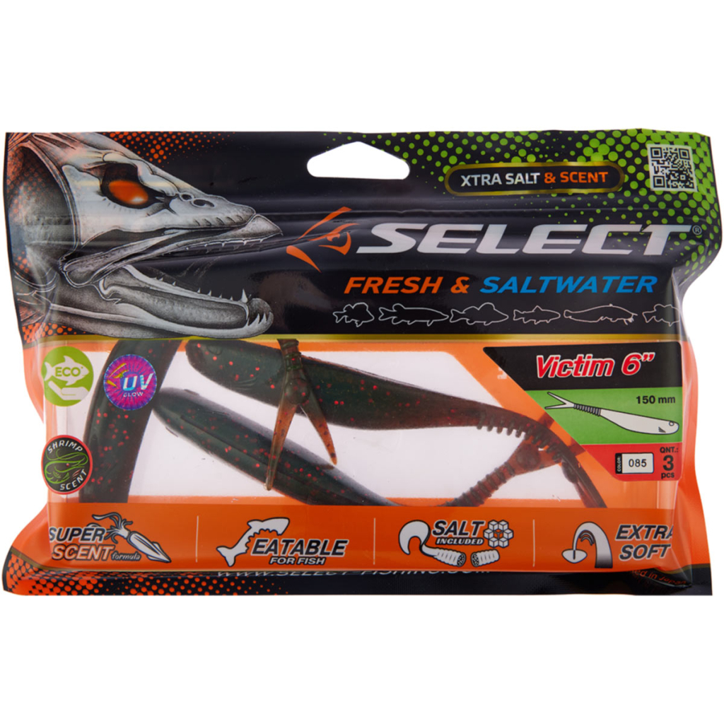 Силікон рибальський Select Victim V-Tail 6" 085 (3 шт/уп) (1870.74.50)