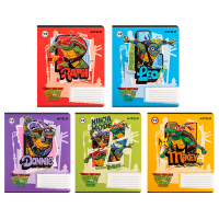 Kite Ninja Turtles Notebook, 12 Sheets, Lined (NT24-234)
