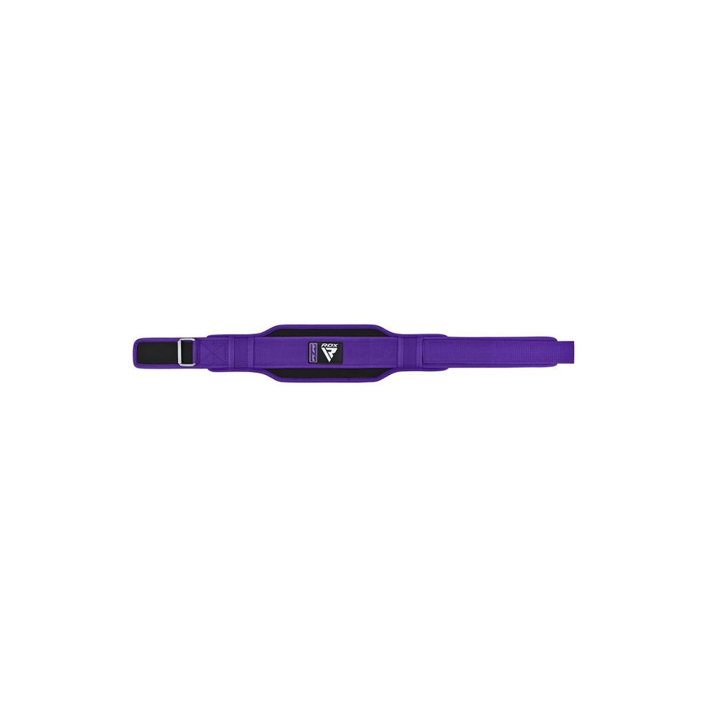 Атлетичний пояс RDX RX5 Double Belt неопреновий Purpel S (WBD-RX5PR-S)