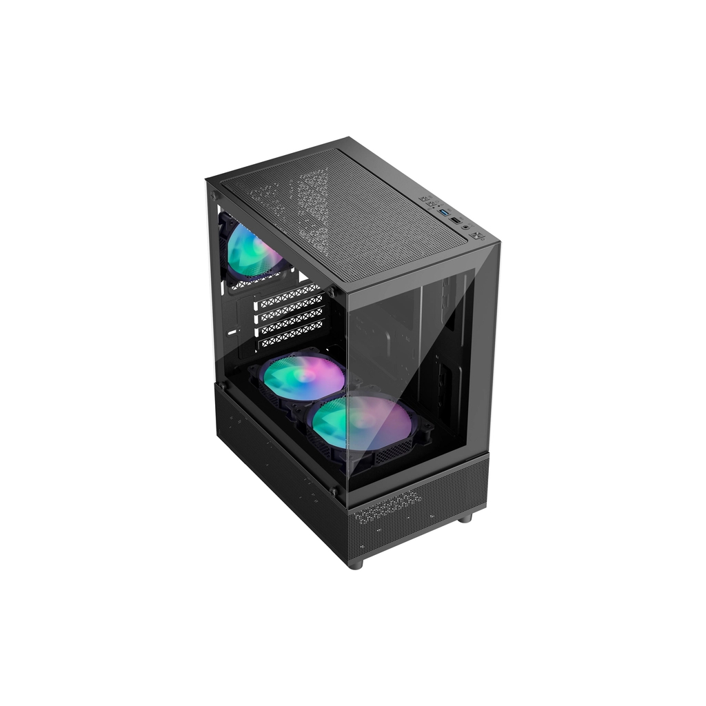 Корпус 1stPlayer Mi2-A-BK-2F7R-1F7