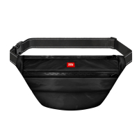 Поясна сумка-бананка для собак WAUDOG Family 33х17х10 см чорна (56891)