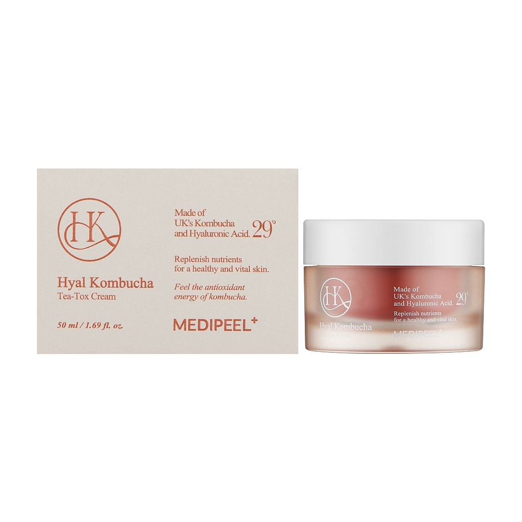 Крем для обличчя Medi-Peel Hyal Kombucha Tea-Tox Cream 50 мл (8809409346489)