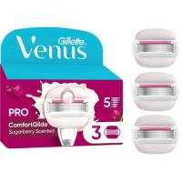 Replaceable cassettes Gillette Venus Comfortglide Olay Sugarberry 3 pcs. (8700216674164)