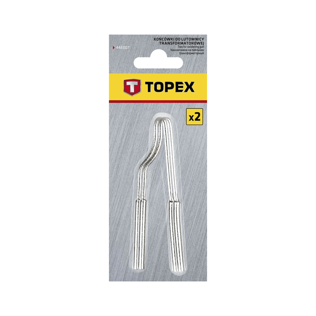Жало паяльне Topex 2шт для 44E007 (44E007)