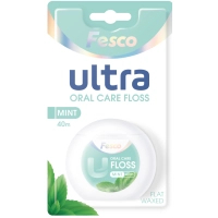 Зубна нитка Fesco Ultra Oral Care Floss Mint 40 м (4820204702427)