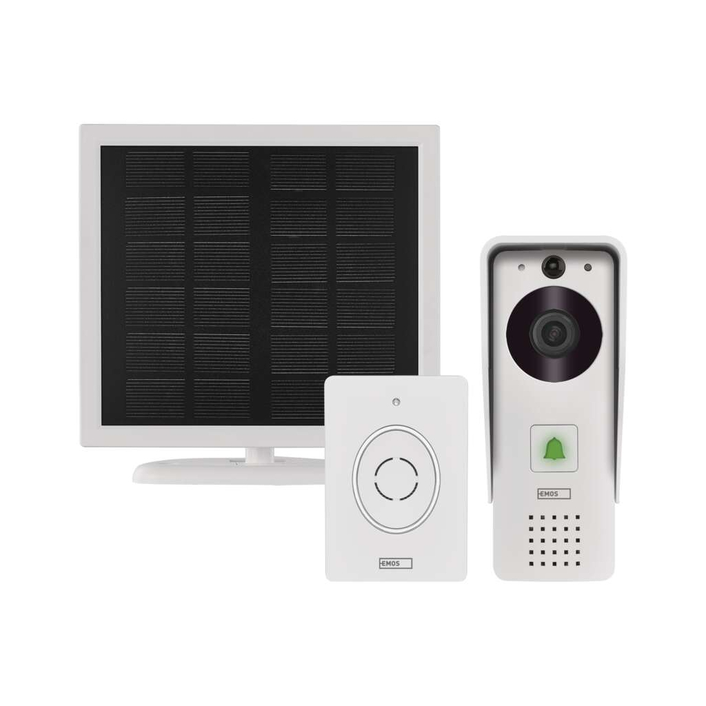 Відеодомофон video H4030GoSmar Wi-Fi solar panel EMOS (H4030)