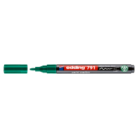Marker Edding Paint e-791 1-2 mm round green (e-791/04n)