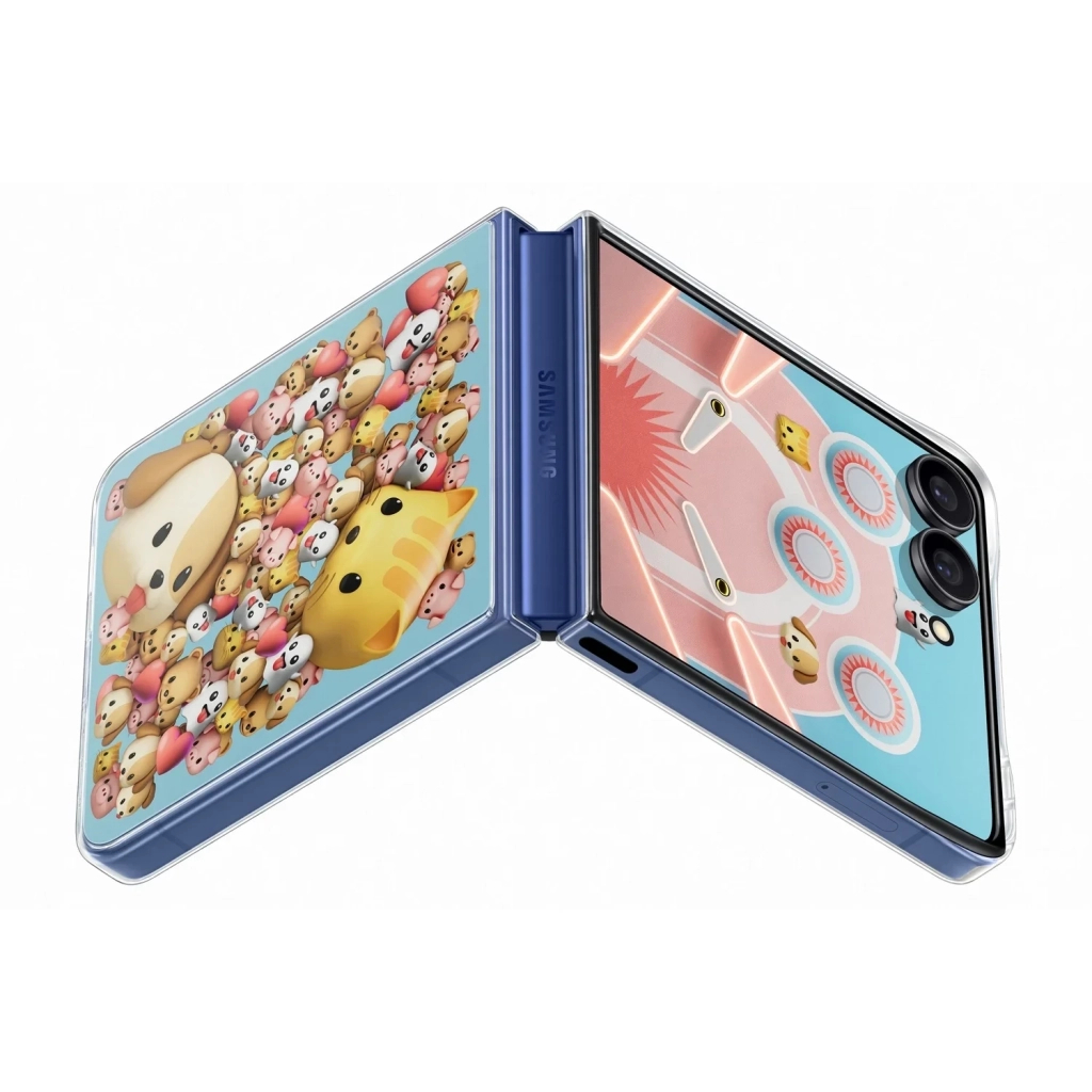 Чохол до мобільного телефона Samsung Flipsuit Galaxy Flip 7 Transparent (EF-ZF766CTEGUA) Чохол до мобільного телефона Samsung Flipsuit Galaxy Flip 7 Transparent (EF-ZF766CTEGUA)