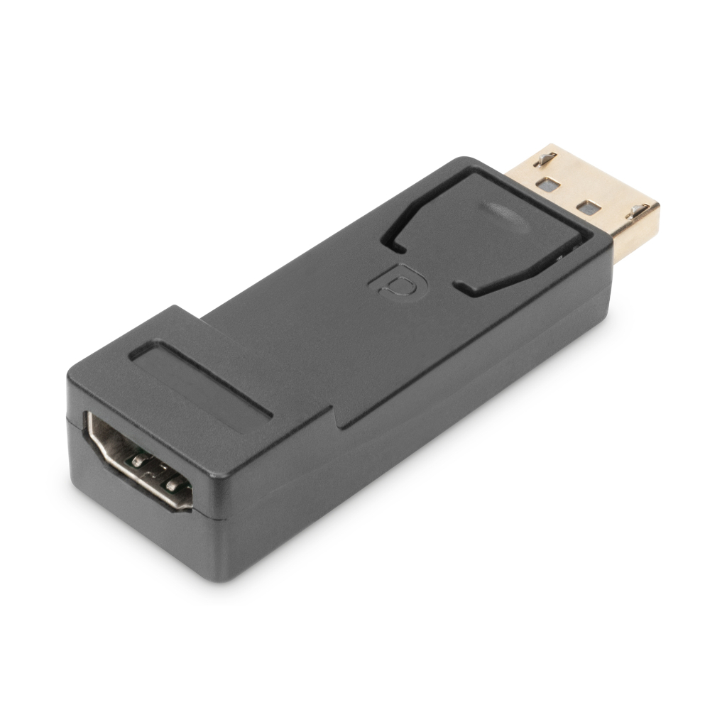 Перехідник DisplayPort M to HDMI F V1.1 Full HD Digitus (AK-340602-000-S) Перехідник DisplayPort M to HDMI F V1.1 Full HD Digitus (AK-340602-000-S)