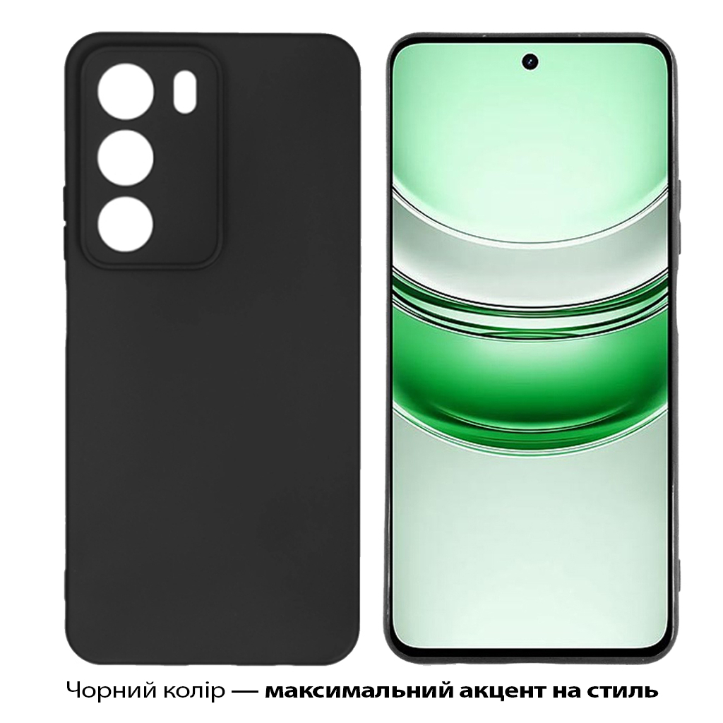 Чохол до мобільного телефона BeCover Silicone Realme C71 Black (713779) Чохол до мобільного телефона BeCover Silicone Realme C71 Black (713779)
