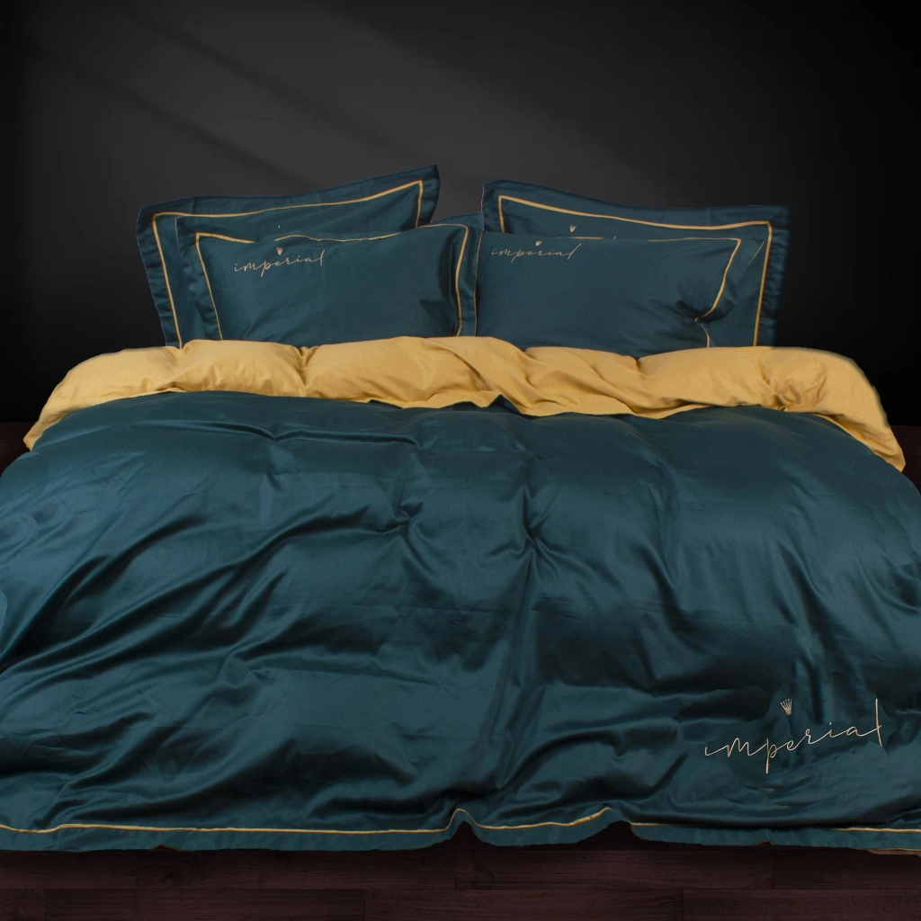 Постільна білизна MirSon Сатин Imperial Satin Messina 175х210 двоспальний (2200007179084)