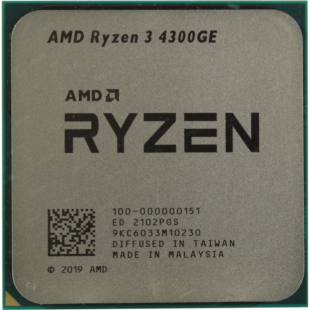 Процесор AMD Ryzen 3 4300GE (100-000000151)
