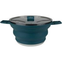 Travel kettle Tribe Collapsible Pot 2.5 l silicone ocean (T-FF-0025-ocean)