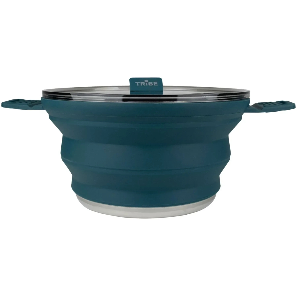 Котел туристичний Tribe Collapsible Pot 2,5 л силіконовий ocean (T-FF-0025-ocean) Котел туристичний Tribe Collapsible Pot 2,5 л силіконовий ocean (T-FF-0025-ocean)