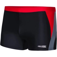 Swimwear Aqua Speed Dario 346-16 black, red, gray XXL (5908217662446)