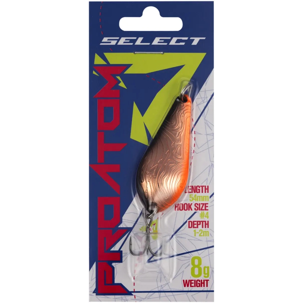 Блешня Select ProAtom 8.0g 54mm 07 (1870.77.17) Блешня Select ProAtom 8.0g 54mm 07 (1870.77.17)