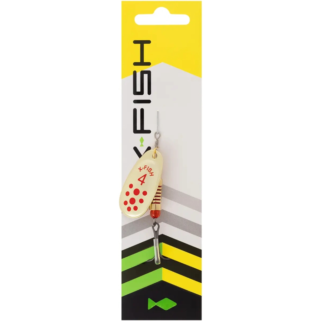 Блешня X-Fish Spike 9.5g 4 Gold RD (1917.06.25) Блешня X-Fish Spike 9.5g 4 Gold RD (1917.06.25)