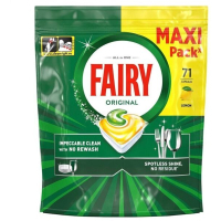 Таблетки для посудомийних машин Fairy Все-в-1 Original Лимон 71 шт. (8700216237420)