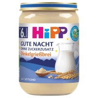 Baby porridge HiPP Organic Na Dobranich milk with spelled from 6 months 190 g (1999043)