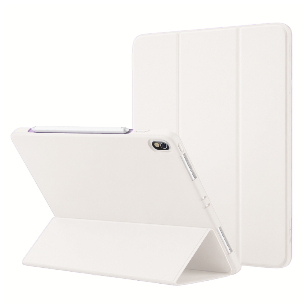 Чохол до планшета BeCover Tri Fold Soft TPU Silicone Apple iPad Air 11" M4 2026 Beige (715235)
