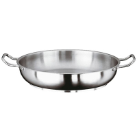 Paderno saucepan with two handles d 28 cm, h 5.5 cm (11115-28)