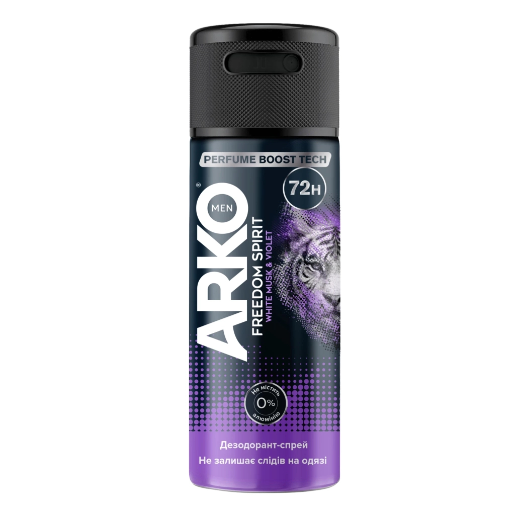 Дезодорант ARKO Freedom Spirit 150 мл (8690506562380)