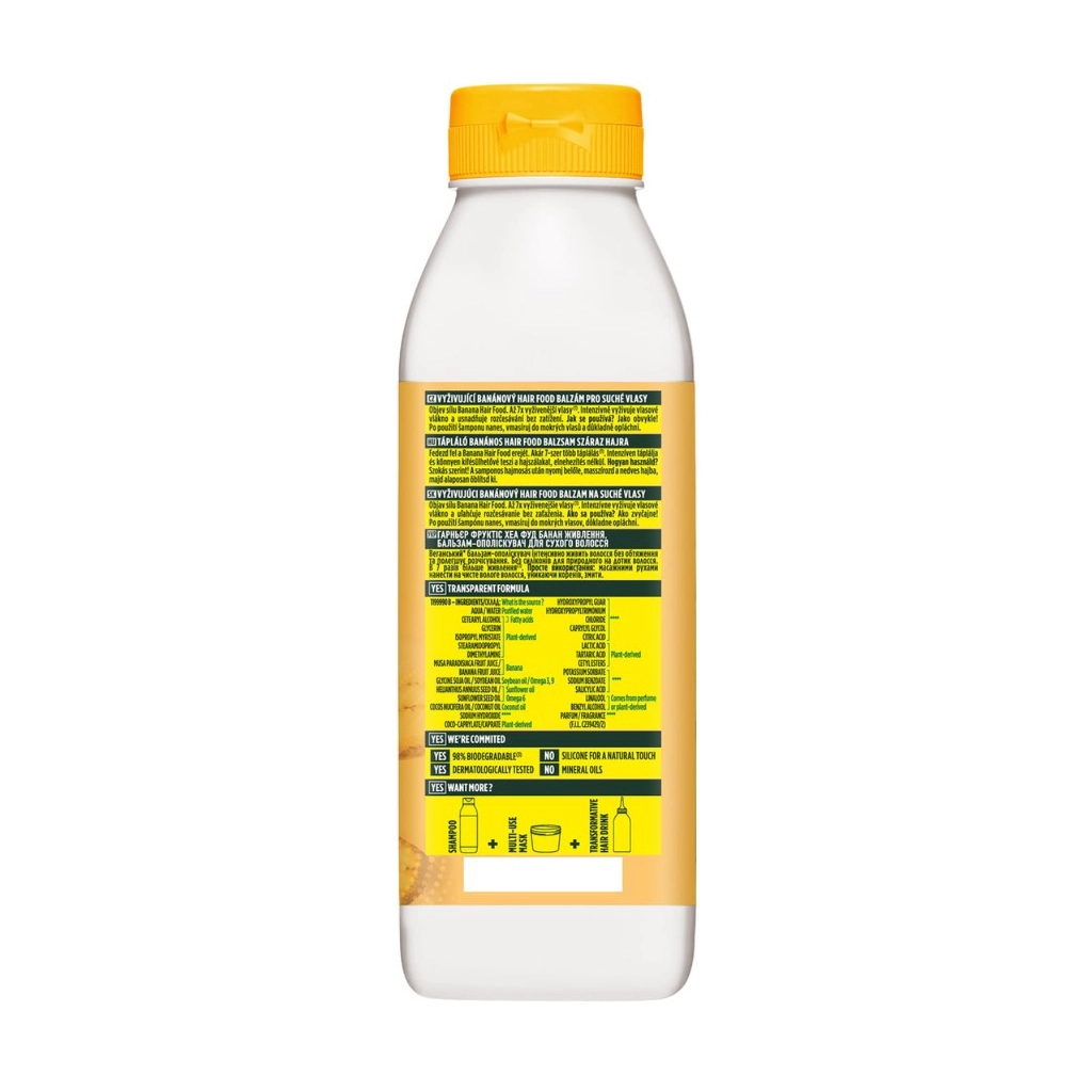 Кондиціонер для волосся Garnier Fructis HairFood Банан 350 мл (3600542290371)