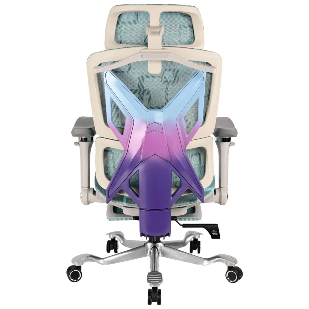 Крісло ігрове GT Racer X-900 Gray/Violet/Blue Крісло ігрове GT Racer X-900 Gray/Violet/Blue