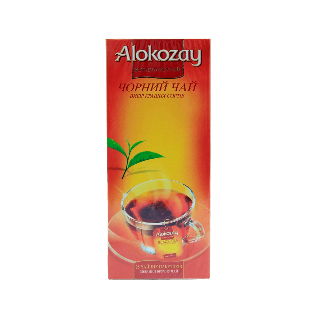Чай Alokozay чорний 25х2 г (фільтр-пакет) (4820229040023)