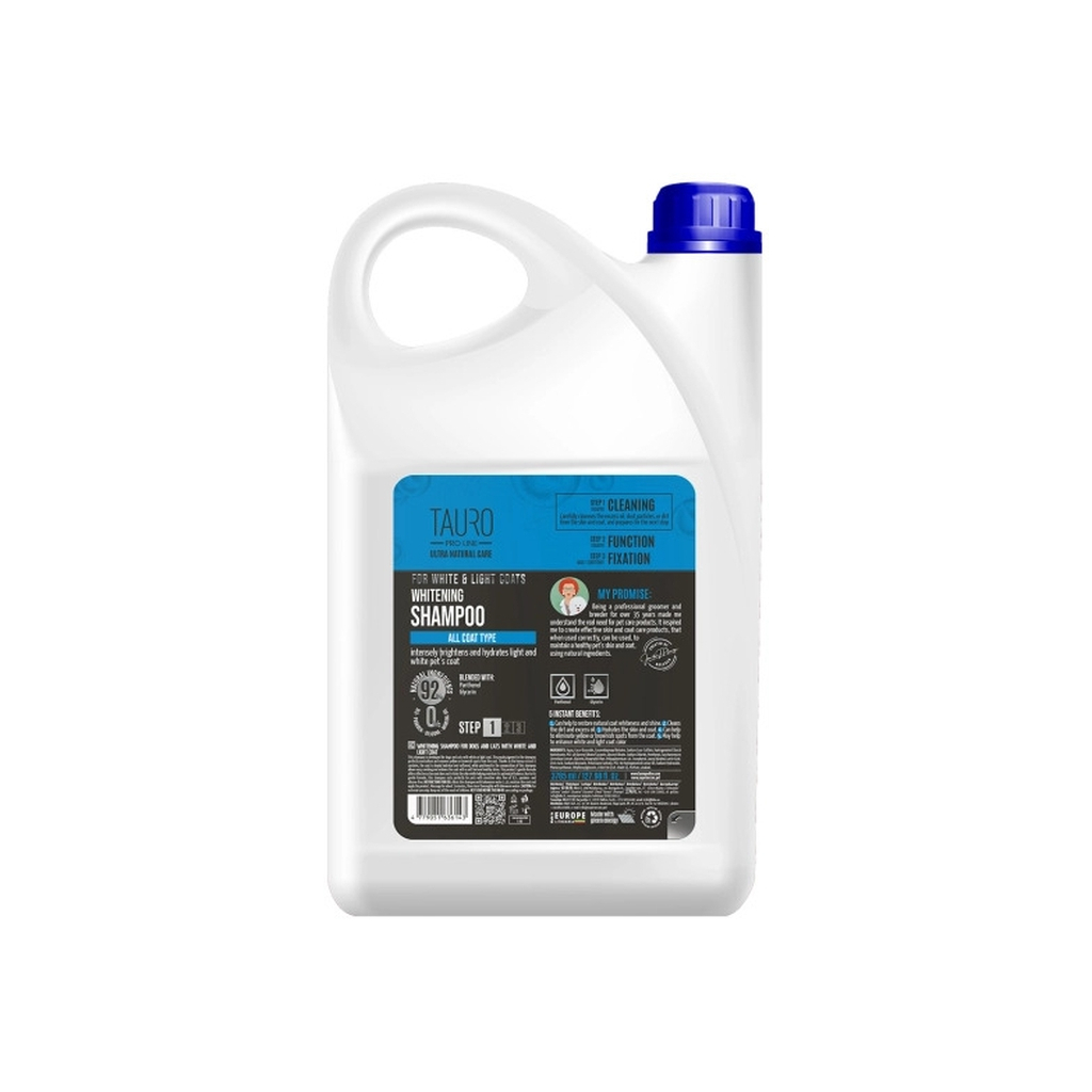 Шампунь для тварин Tauro Pro Line Ultra Natural Care Whitening 3785 мл (TPL63614) Шампунь для тварин Tauro Pro Line Ultra Natural Care Whitening 3785 мл (TPL63614)