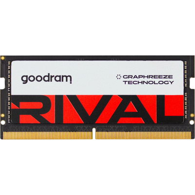 Модуль пам'яті для ноутбука SoDIMM DDR5 32GB 5600 MHz Rival Goodram (GGEES5-56L40/32G)