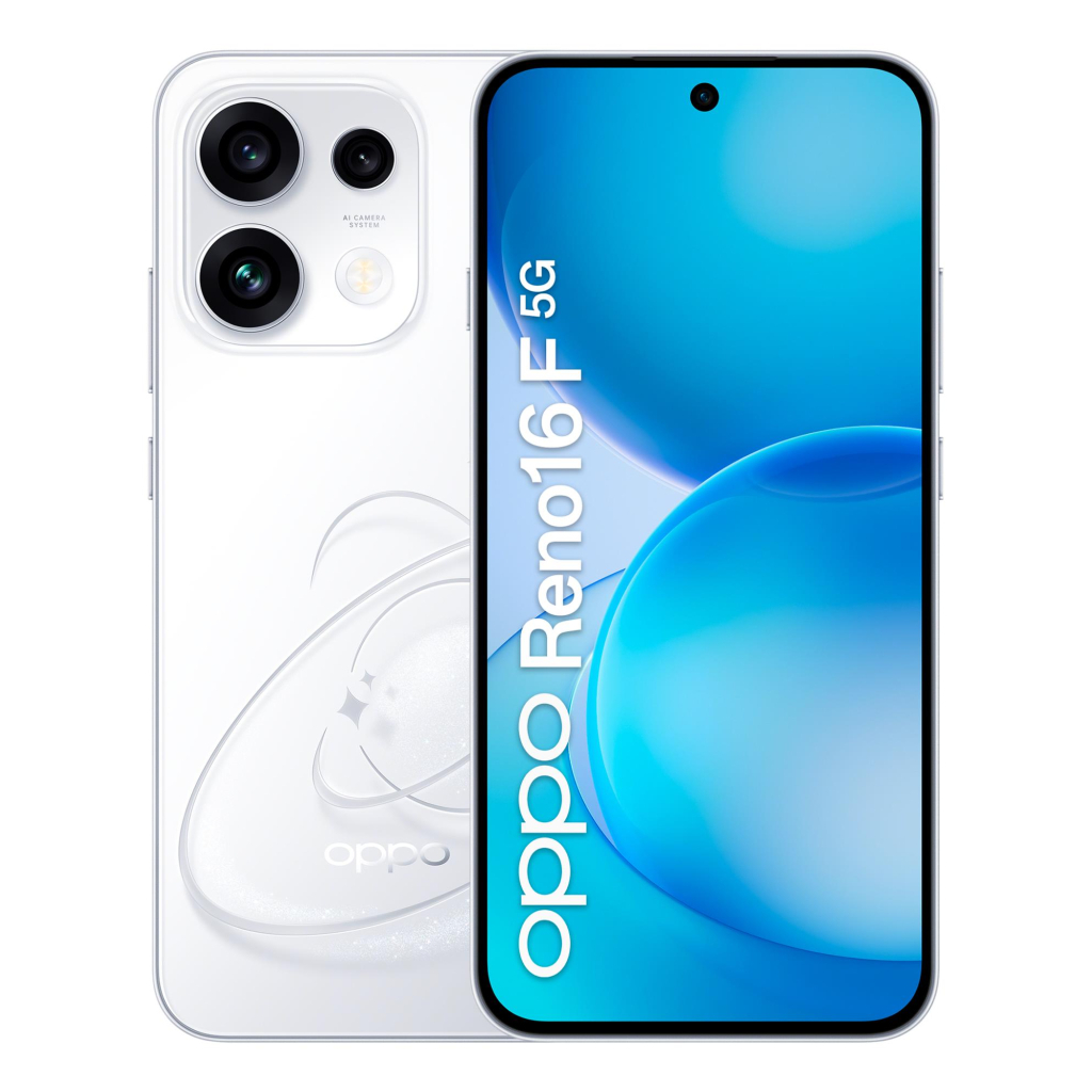 Мобільний телефон Oppo Reno16 F 5G 12/256GB Pop White (OFCPH2859_WHITE)