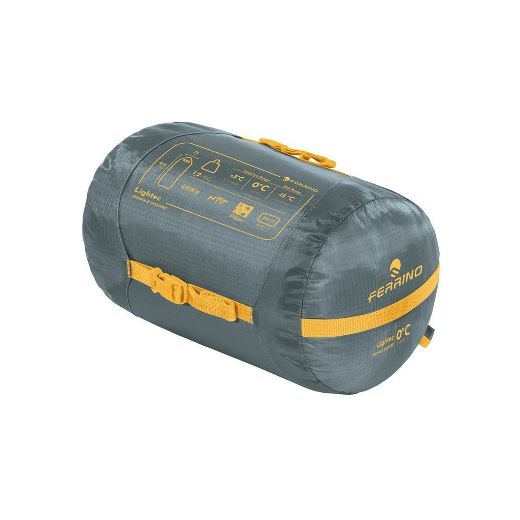 Спальний мішок Ferrino Lightech Shingle SQ 0°C Dark Green Left (86266RVVS) (932331)