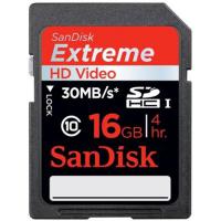 Карта пам'яті SanDisk 16Gb SDHC HD Video eXtreme (SDSDX-016G-X46)