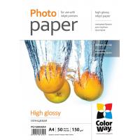 Фотопапір ColorWay A4 (ПГ150-50) (PG150050A4)
