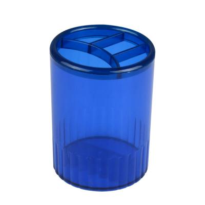 Підставка для ручок Delta by Axent Stationery glass-stand, 4 compartments, blue (D4009-02) Підставка для ручок Delta by Axent Stationery glass-stand, 4 compartments, blue (D4009-02)