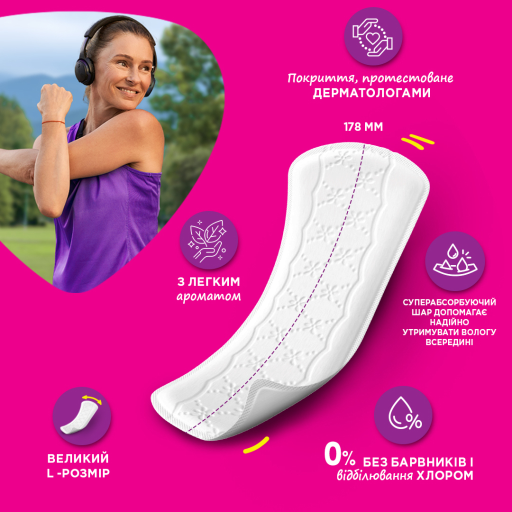 Щоденні прокладки Carefree Plus Large 36 шт. (3574661604787/3574661487540)