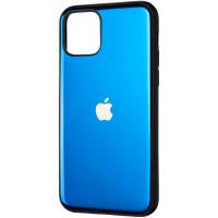 Чохол до мобільного телефона Gelius Metal Glass Case for iPhone 11 Blue (00000077024)