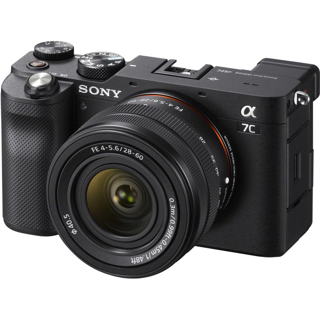 Цифровий фотоапарат Sony Alpha 7C Kit 28-60mm black (ILCE7CLB.CEC) Цифровий фотоапарат Sony Alpha 7C Kit 28-60mm black (ILCE7CLB.CEC)