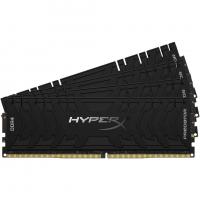 Модуль пам'яті для комп'ютера DDR4 64GB (4x16GB) 3600 MHz HyperX Predator Black Kingston Fury (ex.HyperX) (HX436C17PB3K4/64)