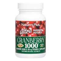 Natures Plus Herbs Ultra Cranberry, 90 Slow Release Tablets (NTP3953)