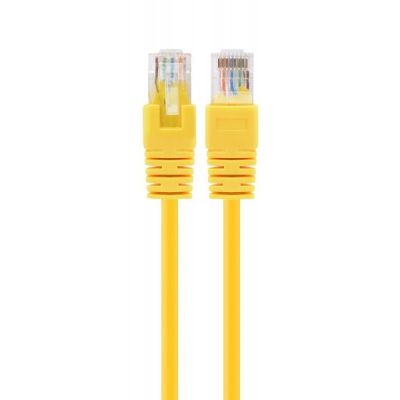 Patch cord 3m UTP cat 6 CCA yellow Cablexpert (PP6U-3M/Y)