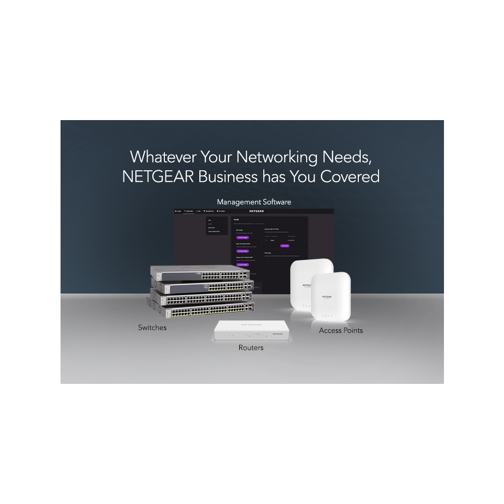 Комутатор мережевий Netgear GS316PP-100EUS Комутатор мережевий Netgear GS316PP-100EUS