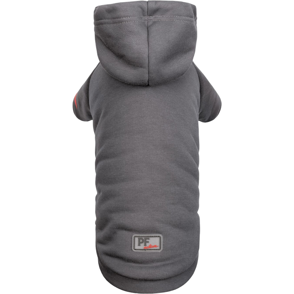 Худі для тварин Pet Fashion "Snoodie" S-М сіре (4823082423347)